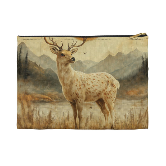 Deer Zipper Pouch