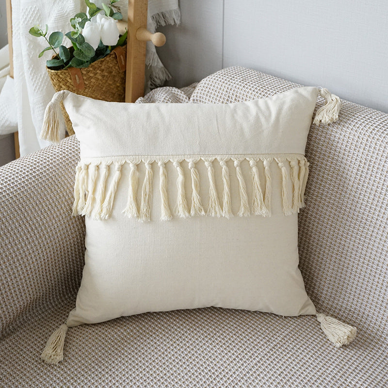 Boho Canvas Pillowcase