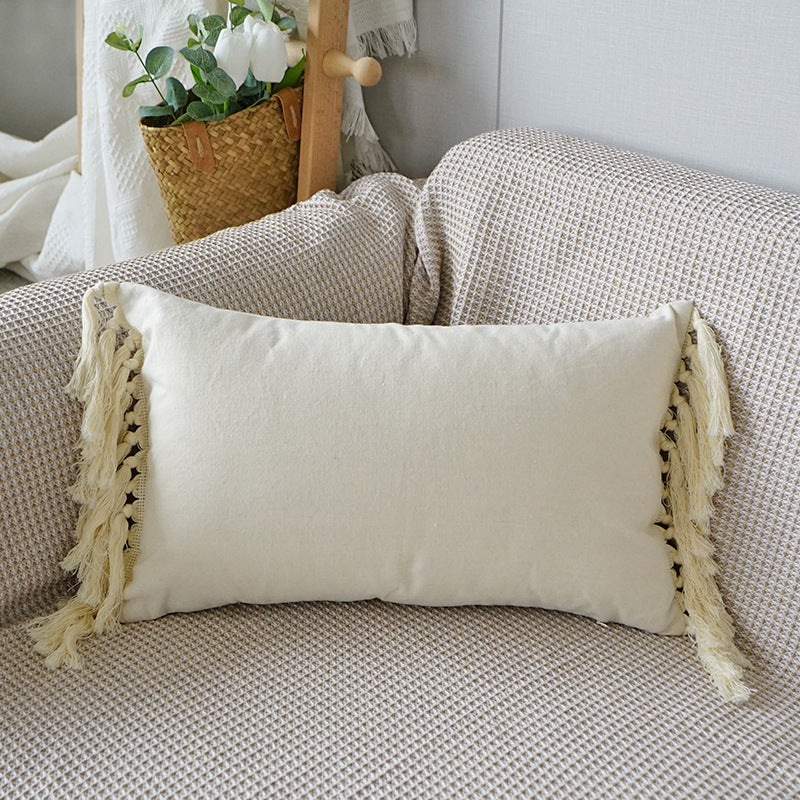 Boho Canvas Pillowcases 