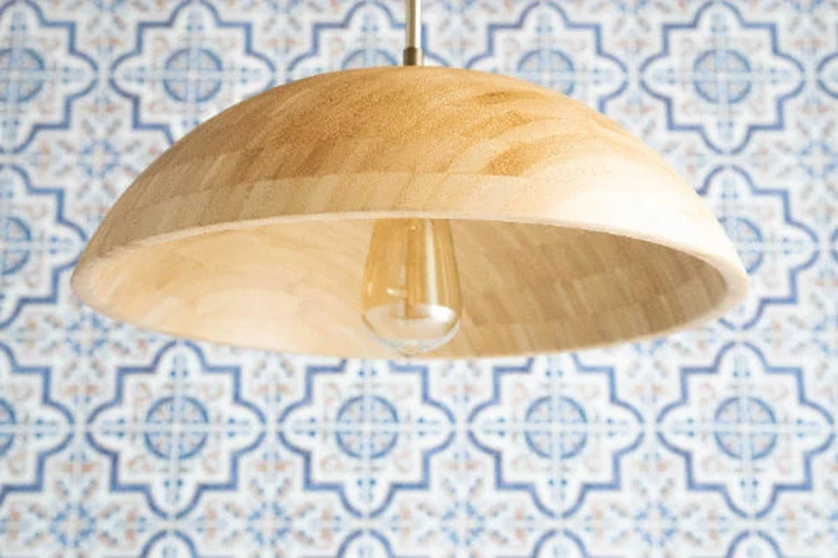 Wood Pendant Light