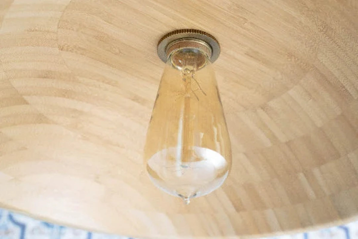 Wood Pendant Light